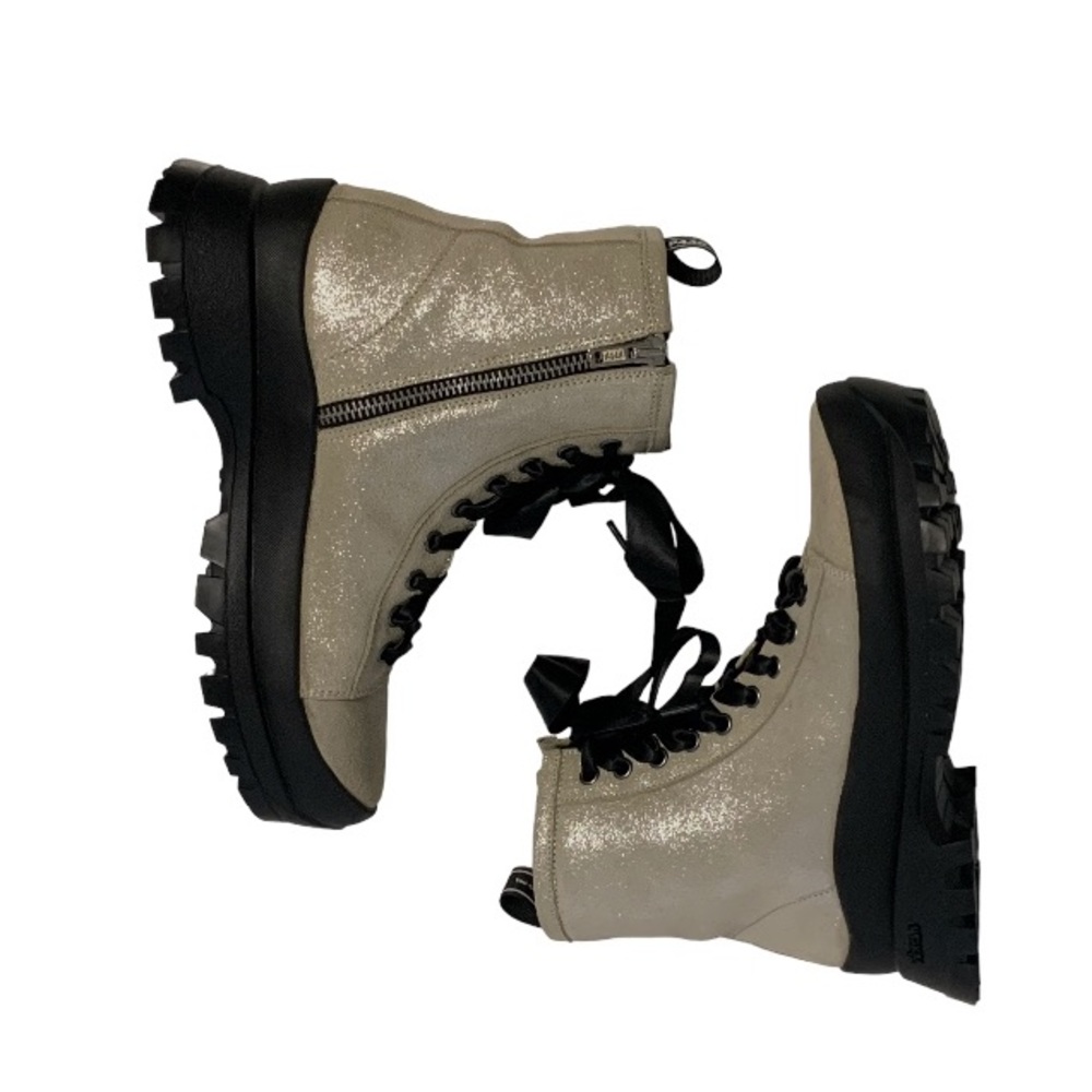 P448 Denise Platform Combat Sneaker Boot in Spark | Size 6 -Fits like a 7 - Picture 7 of 16